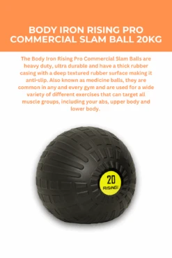 Body Iron Rising Pro Commercial Slam Ball 20kg -World Fitness 11 b49ad7fd b238 4bc1 8eb8 f5ca1b1fa734
