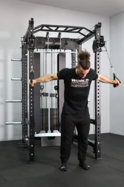 Body Iron Commercial Power Rack PR9500 -World Fitness 16 BodyIronPR9000 1