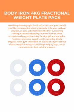 Body Iron 4kg Fractional Weight Plate Pack -World Fitness 1 197dfb02 3ebb 4c18 9096 ddd04de69b46