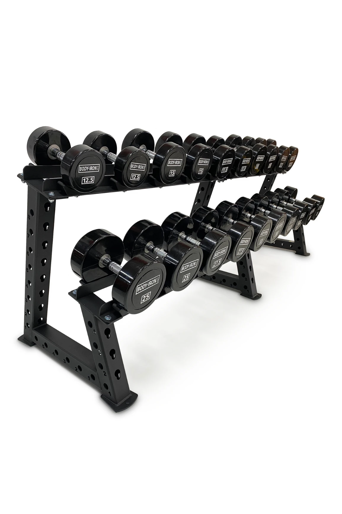 Body Iron 475kg Commercial Club CPU Dumbbell Set With Optional Rack 3 Body Iron 475kg Commercial Club CPU Dumbbell Set With Optional Rack