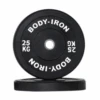 Body Iron 25Kg Pro Bumper Plate Black Pair -World Fitness 1 63f4f603 2a5c 402a 829f d80d6a4b551e