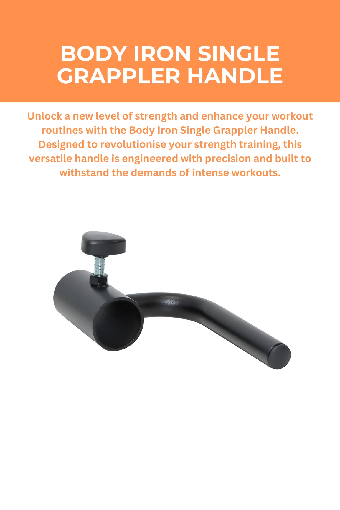 Body Iron Single Grappler Handle 5 Body Iron Single Grappler Handle - Image 3