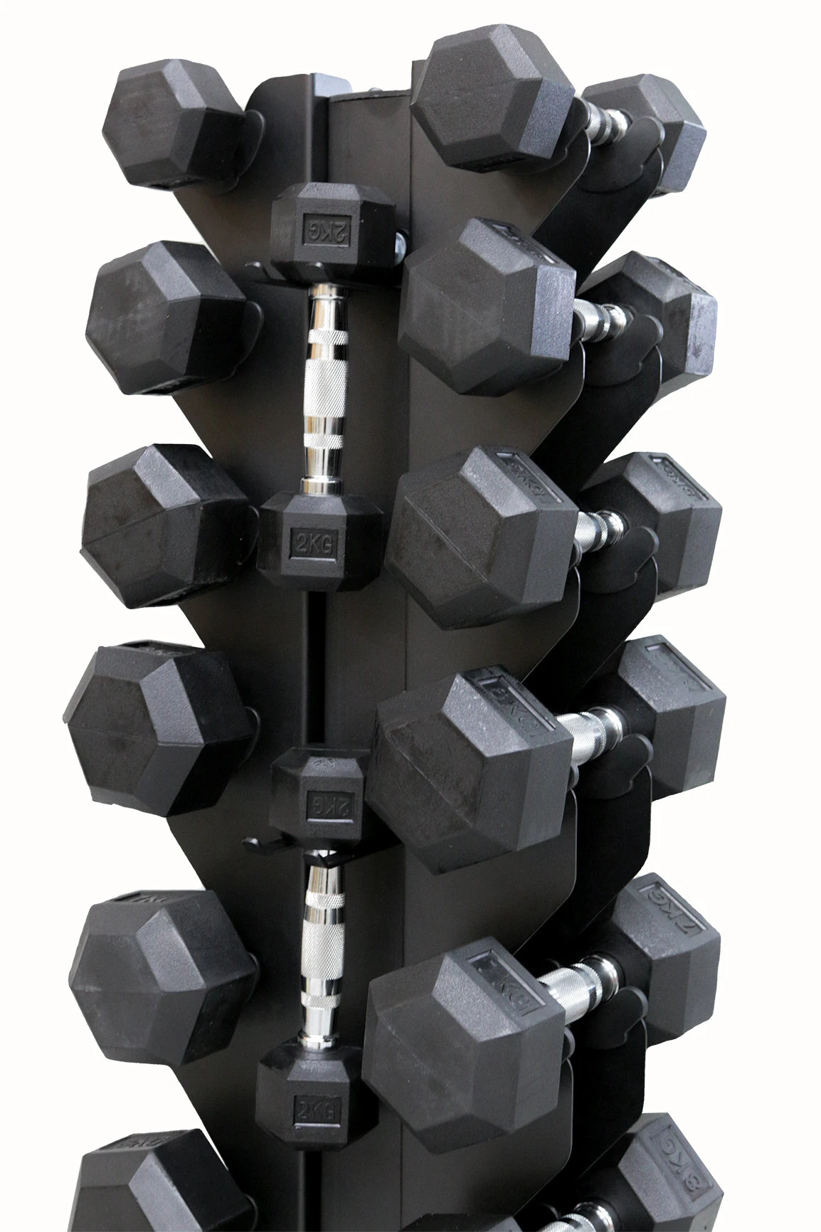 Body Iron Commercial 110kg Hex Dumbbell Package 5 Body Iron Commercial 110kg Hex Dumbbell Package - Image 3