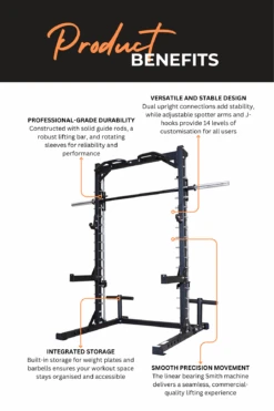 Body Iron Smith Machine Half Rack Set -World Fitness 2 2caeabe7 a593 4cff aea2 b68be6386c0c