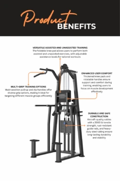 Body Iron Commercial Pro DIP/CHIN ASSIST -World Fitness 2 3f9d866b 9718 492d 855f 09777efd73a0