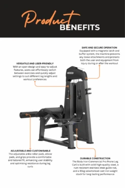 Body Iron Commercial Pro Prone Leg Curl 8 Body Iron Commercial Pro Prone Leg Curl -World Fitness 2 493ed32a e4f9 4f2a 8326 07952c936935