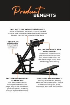 Body Iron Front Squat & Hack Squat Machine Commercial V2 24 Body Iron Front Squat & Hack Squat Machine Commercial V2 -World Fitness 2 767c9026 f2bd 4df7 a627 7f19075374dc