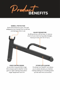 Body Iron Mini Dead Lift Barbell Jack -World Fitness 2 7a9a9533 275d 4c2d a4de 21ea3451059f