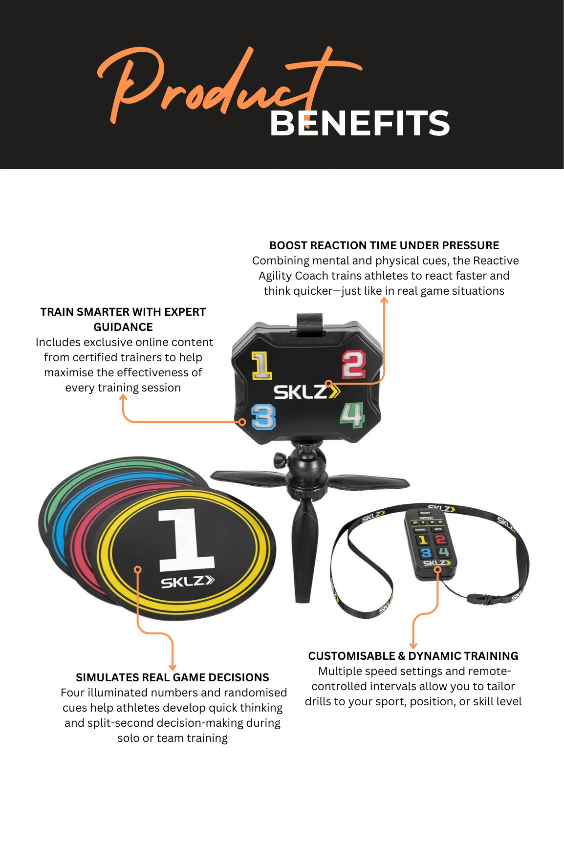 SKLZ Reactive Agility Coach 5 SKLZ Reactive Agility Coach - Image 3