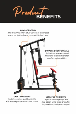 Body Iron Multi Station Home Gym BHG1000 -World Fitness 2 a02f8270 9862 4628 b52e 29f97a059cce