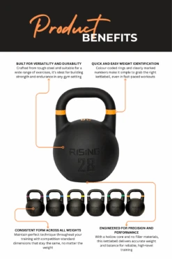 Body Iron Rising Pro Grade Competition Kettlebell 28kg 15 Body Iron Rising Pro Grade Competition Kettlebell 28kg -World Fitness 2 e591d8ef 7a74 416c aec2 b13142a2f05d