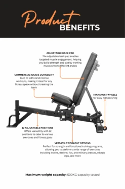 Body Iron Commercial Adjustable Bench 530MB -World Fitness 3 00110464 f94a 4657 91dd 6bfa2858f2a0