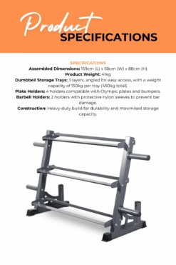 BodyWorx Weight Storage Rack -World Fitness 3 06e1e82e 9f51 4792 9257 6da73e99982d