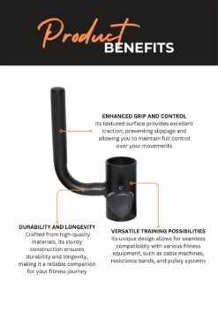 Body Iron Single Grappler Handle 10 Body Iron Single Grappler Handle -World Fitness 3 2109c8e2 f396 4461 a61a 3fae57fc1464