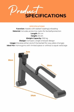 Body Iron Mini Dead Lift Barbell Jack -World Fitness 3 6222be52 ddd7 4e2b 8146 675c8817c503