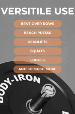 Body Iron 25Kg Pro Bumper Plate Black Pair -World Fitness 3 7c00ba71 5f05 4b3a a980 bb50d7acd1e3 1