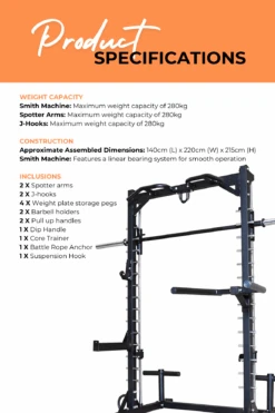 Body Iron Smith Machine Half Rack Set -World Fitness 3 853d96f4 17f5 4bab 93c2 55181f4e70ec