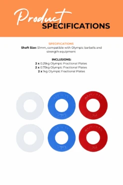 Body Iron 4kg Fractional Weight Plate Pack -World Fitness 3 8c0c3e6b a369 4607 9b86 5f6b692e791c