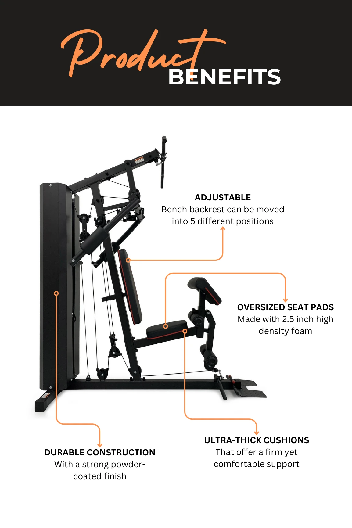 Next Fitness Home Gym NFHG-10250 5 Next Fitness Home Gym NFHG-10250 - Image 3