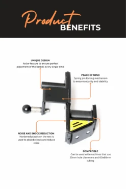 Body Iron Roller J Hooks 60x60mm -World Fitness 3 b05ea214 2d31 40ea aaaf 40131cf7c2cf