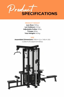 Body Iron Commercial Pro Multi 4 Way Station -World Fitness 3 c61a928c c833 4f94 9426 56457313267c