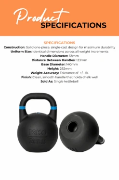 Body Iron Rising Pro Grade Competition Kettlebell 12kg 16 Body Iron Rising Pro Grade Competition Kettlebell 12kg -World Fitness 3 c648c51c 2648 48f3 bf96 01a30c891090