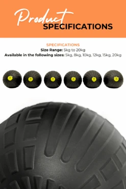Body Iron Rising Pro Commercial Slam Ball 10kg -World Fitness 3 e4dd764f 14fe 4529 8bc3 71cb5068de3b 4