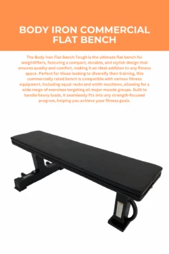 Body Iron Commercial Flat Bench Tough -World Fitness 3 e86b92ff f41e 46fe ae54 6a9584a7a512