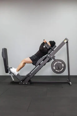 Body Iron Leg Press & Hack Squat & Leg Extension & Curl Combo -World Fitness 4 BodyIronLegPress HackSquat