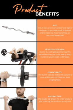 Body Iron Commercial Olympic Ez Curl Bar -World Fitness 4 40079e10 7280 4ca1 be8e 665287ea9e3c