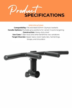 Next Fitness T Bar Row Multi Grip Attachment -World Fitness 4 4722d39f cf0f 44a7 a577 0c24bbde6a3d