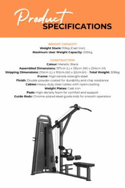 Body Iron Commercial Pro Lat Pull Down / Low Row Machine -World Fitness 4 6e9d99cd dfcd 4ca2 b8fa 693c7d0744ea