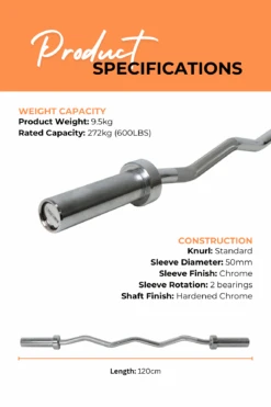 Body Iron Commercial Olympic Ez Curl Bar -World Fitness 5 2ab268eb 9842 4d9a 96c5 d7eee0bbd576