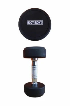 Body Iron 975kg Commercial Rubber Dumbbell Set With Optional Rack -World Fitness 5 3afeb78a 025c 4dfd b87f d03ef90fd978
