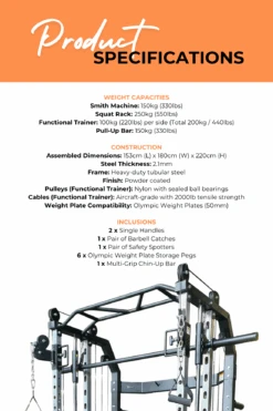 Body Iron All-In-One Functional Trainer FTG30 -World Fitness 5 72caad87 e840 434f af60 e7fb31fa4b01