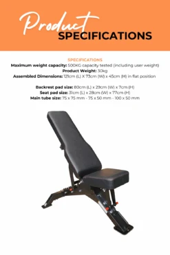 Body Iron Adjustable Bench MT8 -World Fitness 6 5809e0a6 e086 427e bc31 4945510af038