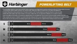 Harbinger Powerlifting Belt 10mm Black -World Fitness 77B219D7 8262 447A B65C E1AA74A52327