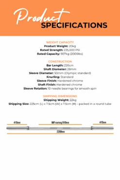 Body Iron 7ft Slate Commercial Olympic Barbell Rated 2000lbs -World Fitness 7 2be727e6 b09b 44f0 b26f 885c12bd7b74