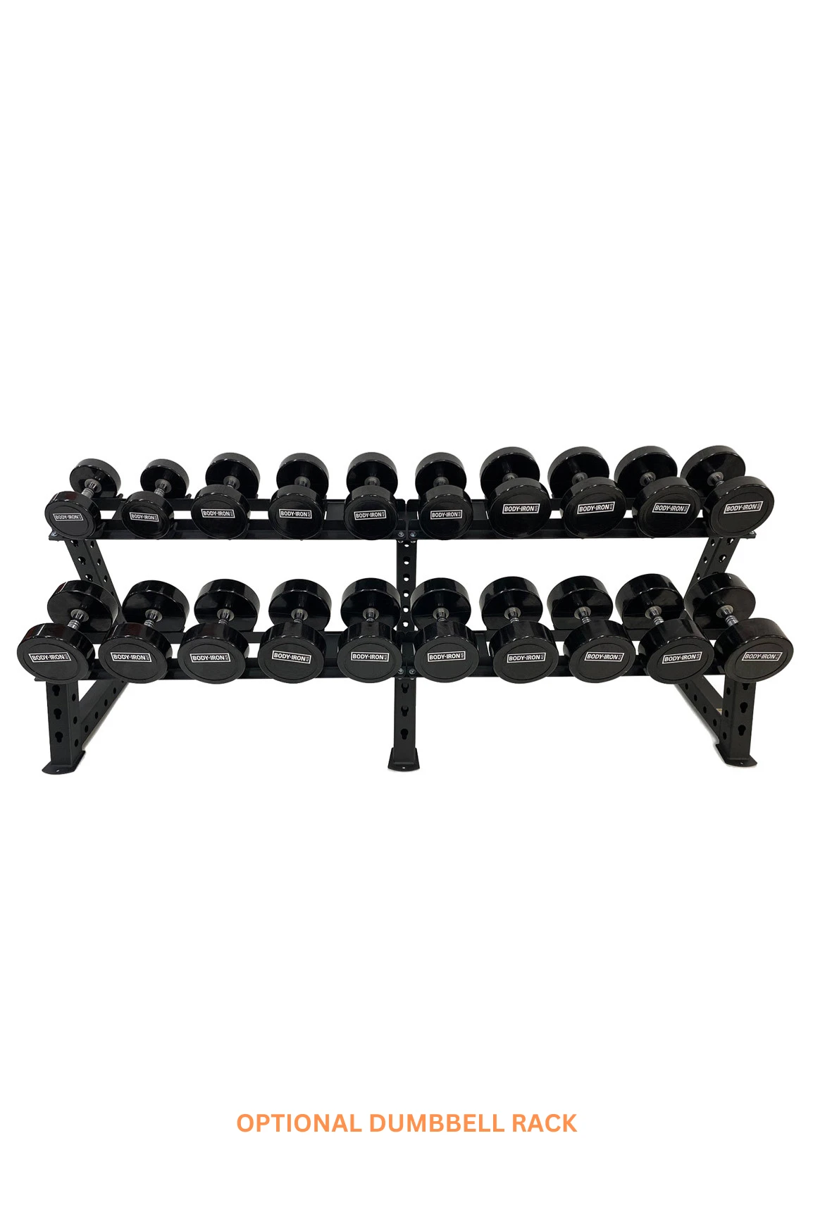Body Iron 475kg Commercial Club CPU Dumbbell Set With Optional Rack 10 Body Iron 475kg Commercial Club CPU Dumbbell Set With Optional Rack - Image 8