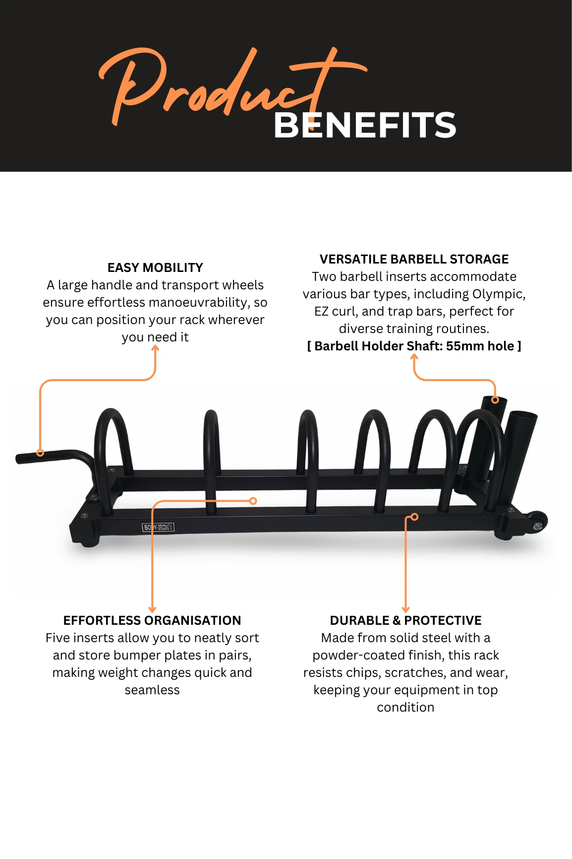 Body Iron Toaster Rack And Barbell Holder 5 Body Iron Toaster Rack And Barbell Holder - Image 3