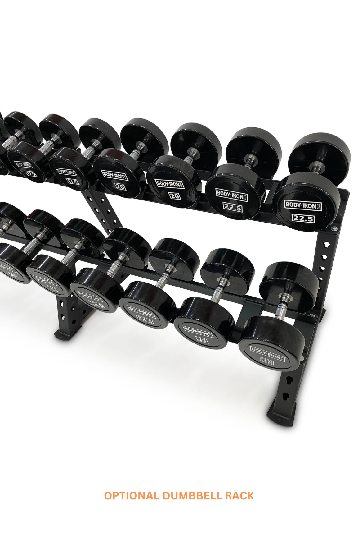 Body Iron 475kg Commercial Club CPU Dumbbell Set With Optional Rack 11 Body Iron 475kg Commercial Club CPU Dumbbell Set With Optional Rack - Image 9