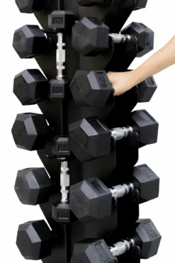 Body Iron Commercial Vertical Hex Dumbbell Rack 10 Pairs 19 Body Iron Commercial Vertical Hex Dumbbell Rack 10 Pairs -World Fitness 8 fb6241ae ee68 43a0 b748 e36c6a7dfe4b