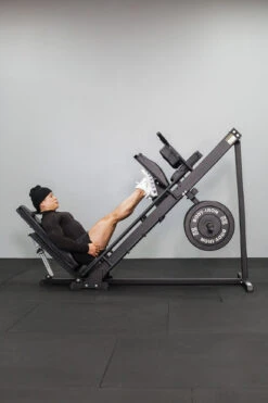 Body Iron Leg Press & Hack Squat & Leg Extension & Curl Combo -World Fitness 9 BodyIronLegPress HackSquat