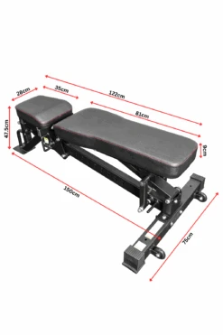 Body Iron Commercial Adjustable Bench 530MB -World Fitness Bench Measurements