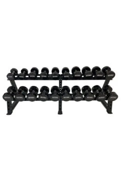 Body Iron 275kg Commercial Club CPU Dumbbell Set With Optional Rack