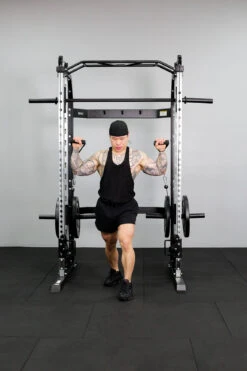 Body Iron All-In-One Functional Trainer FTG30 + Adjustable Bench + 120kg Olympic Barbell & Bumper Plate Set -World Fitness BodyIronAll In OneFunctionalTrainerFTG30 11 1