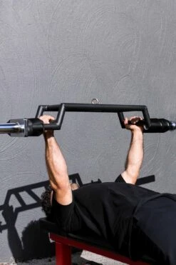 Body Iron Olympic Cambered Swiss Bar -World Fitness BodyIronCamberedSwissBar07