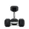 Body Iron Commercial Rubber Hex Dumbbell 121kg Set