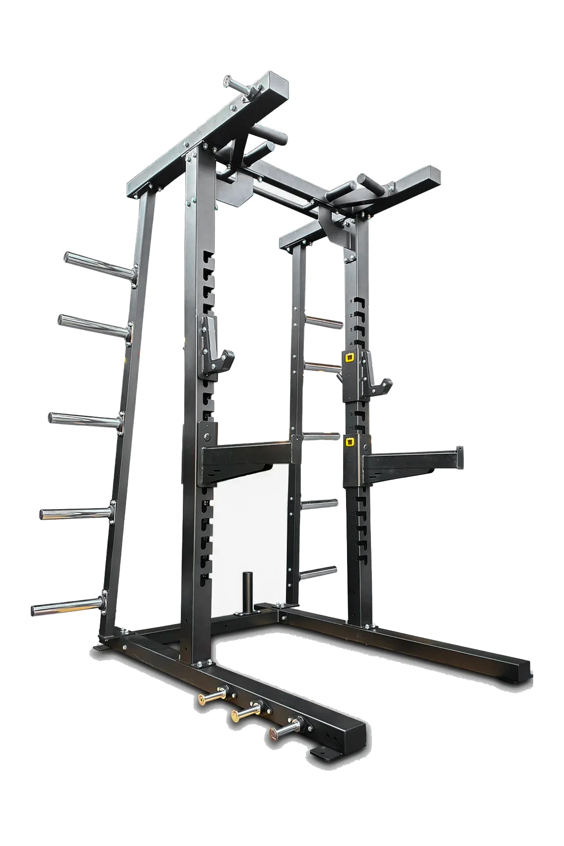 Body Iron Ultimate Commercial Half Rack HR9000 3 Body Iron Ultimate Commercial Half Rack HR9000