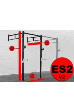 Body Iron Wall Mounted Garage Rig ES2 V2 -World Fitness BodyIronWallMountedGarageRigES2V2 6